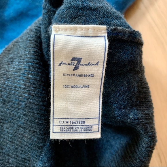 7 for All Mankind Merino Wool Sweater - Picture 7 of 7